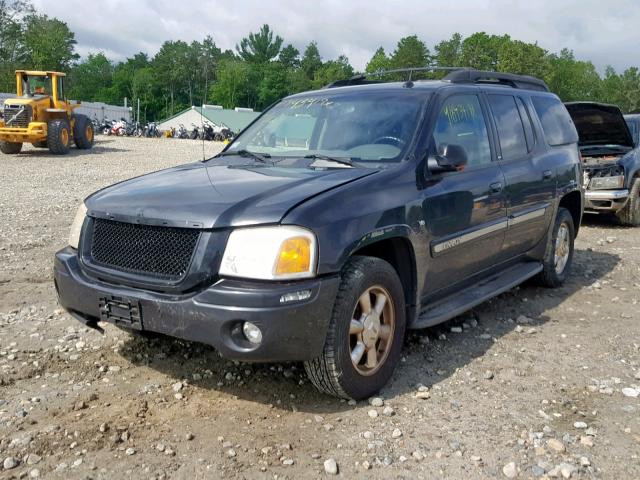 1GKET16P646122831 - 2004 GMC ENVOY XL BLACK photo 2