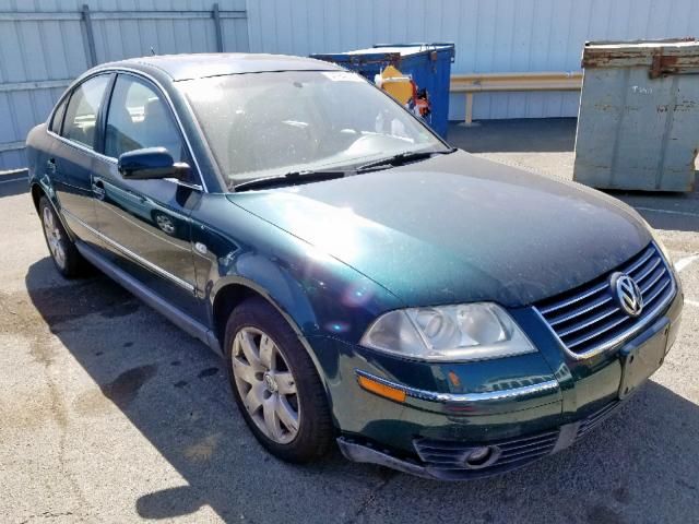 WVWTH63B82P065405 - 2002 VOLKSWAGEN PASSAT GLX 绿色 照片 1