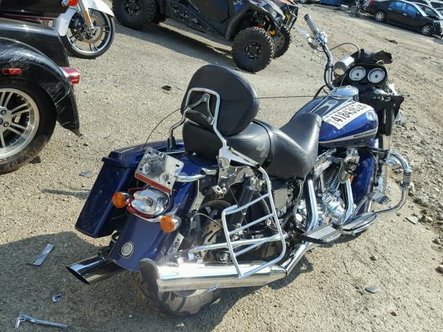 1HD1FSW1X6Y629708 - 2006 HARLEY-DAVIDSON FLTRI BLUE photo 4