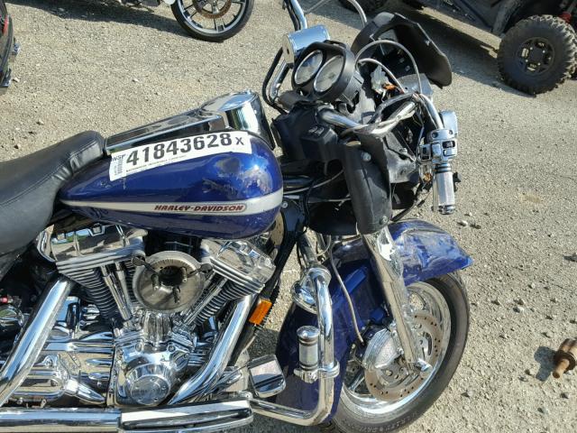 1HD1FSW1X6Y629708 - 2006 HARLEY-DAVIDSON FLTRI BLUE photo 5