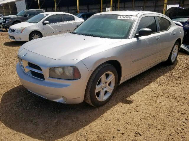 2B3KA33G08H133978 - 2008 DODGE CHARGER SX SILVER photo 2