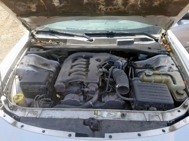 2B3KA33G08H133978 - 2008 DODGE CHARGER SX SILVER photo 7