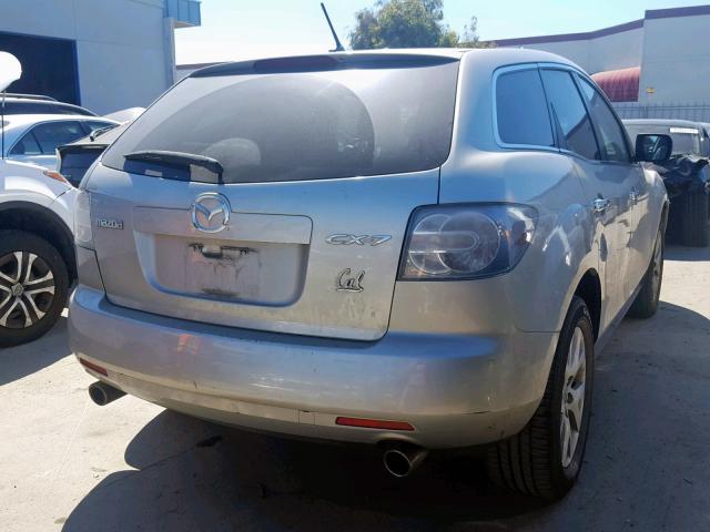 JM3ER29L780175630 - 2008 MAZDA CX-7 SILVER photo 4