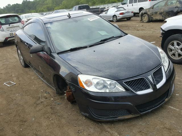 1G2ZH17N394153358 - 2009 PONTIAC G6 GT BLACK photo 1