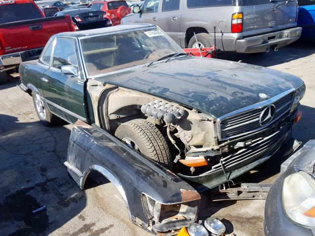 10704412011199 - 1973 MERCEDES-BENZ SL GREEN photo 1