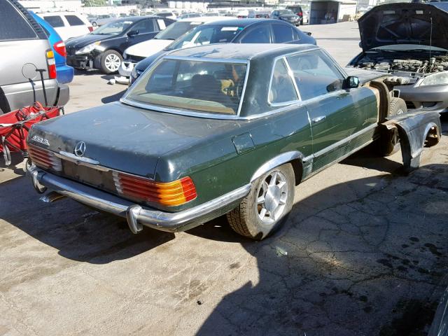 10704412011199 - 1973 MERCEDES-BENZ SL GREEN photo 4