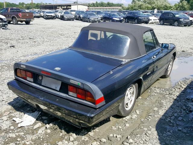 ZARBC5704J1059170 - 1988 ALFA ROMEO SPIDER QUA BLACK photo 4