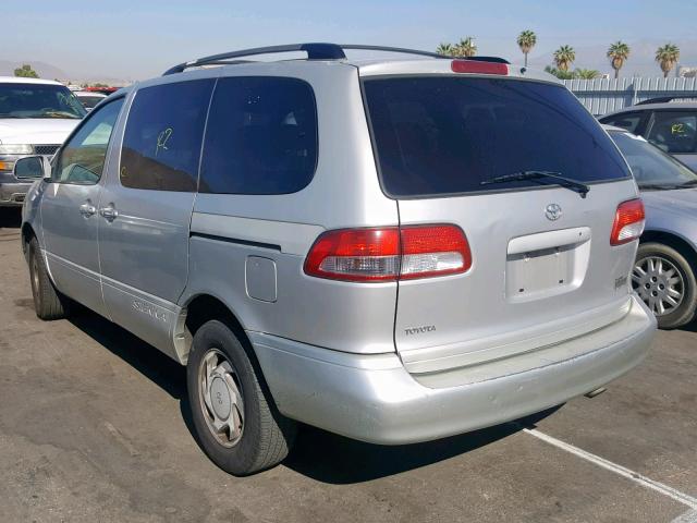 4T3ZF13C03U526873 - 2003 TOYOTA SIENNA LE GRAY photo 3