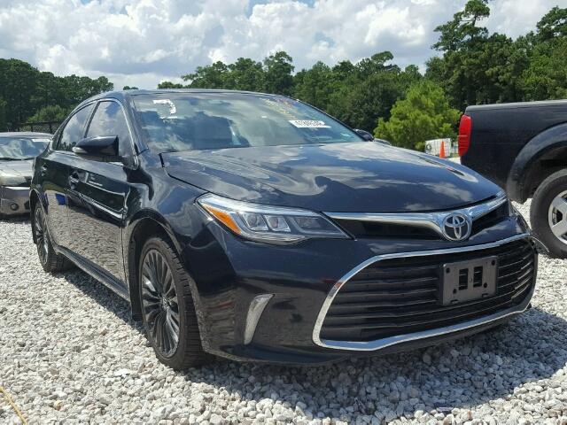 4T1BK1EBXGU195736 - 2016 TOYOTA AVALON XLE BLACK photo 1
