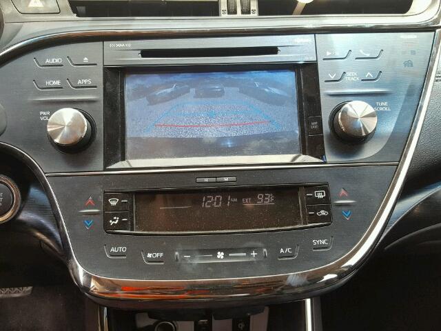 4T1BK1EBXGU195736 - 2016 TOYOTA AVALON XLE BLACK photo 9