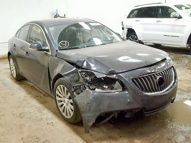 2G4GR5EKXC9128229 - 2012 BUICK REGAL BLACK photo 1