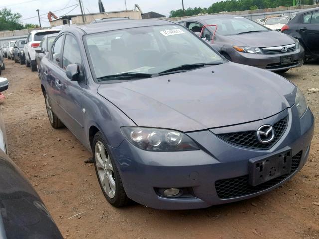 JM1BK32F281162773 - 2008 MAZDA 3 I CHARCOAL photo 1