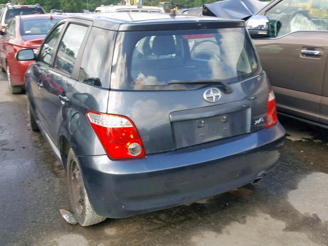 JTKKT624365006351 - 2006 TOYOTA SCION XA GRAY photo 3