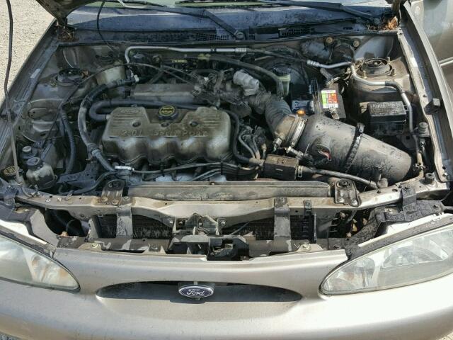 3FAFP13PX1R241365 - 2001 FORD ESCORT BROWN photo 7