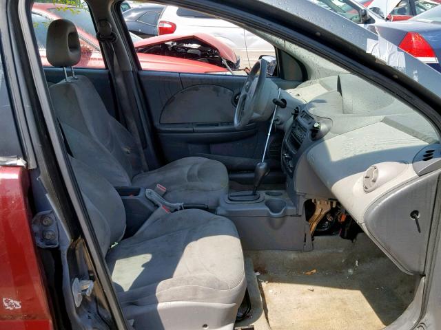 1G8AJ52F83Z130344 - 2003 SATURN ION LEVEL MAROON photo 5