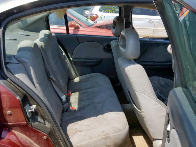 1G8AJ52F83Z130344 - 2003 SATURN ION LEVEL MAROON photo 6