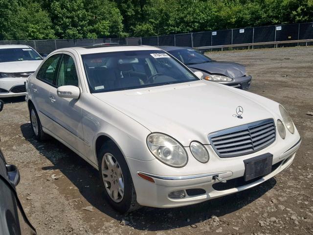 WDBUF65J64A506208 - 2004 MERCEDES-BENZ E 320 WHITE photo 1