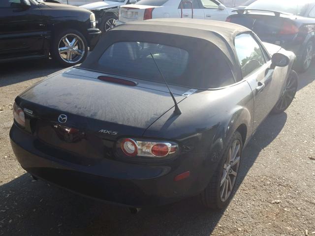 JM1NC25FX60119480 - 2006 MAZDA MX-5 MIATA BLACK photo 4