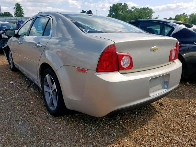 1G1ZC5E06CF331440 - 2012 CHEVROLET MALIBU 1LT 金色 照片 3