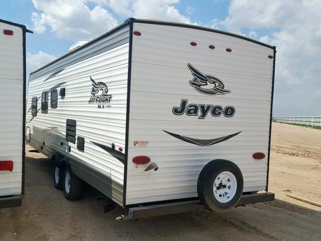 1UJBJ0BNXH17V0834 - 2017 JAYCO JAYFLIGHT  WHITE photo 3