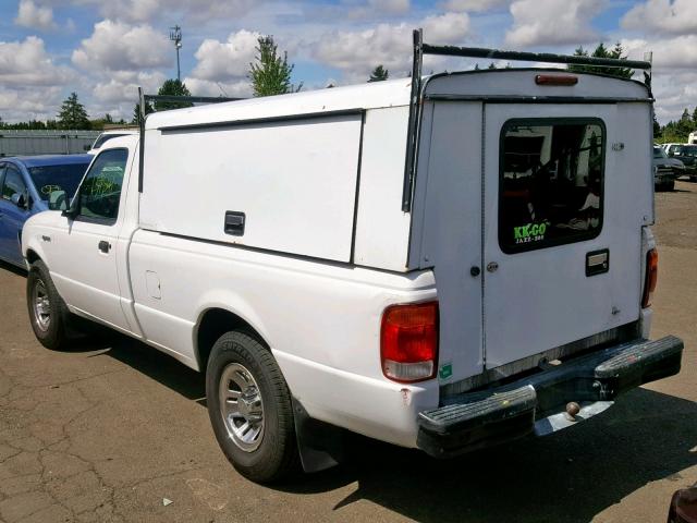 1FTYR10V9XUA02990 - 1999 FORD RANGER WHITE photo 3