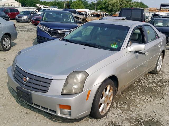 1G6DP567550234059 - 2005 CADILLAC CTS HI FEA SILVER photo 2