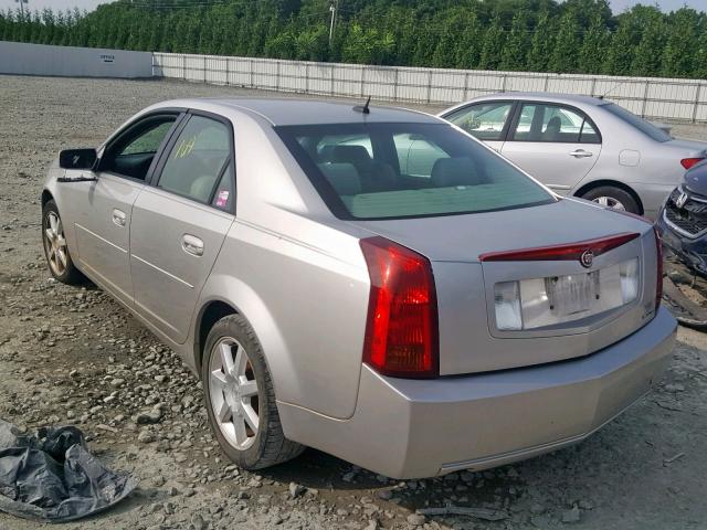 1G6DP567550234059 - 2005 CADILLAC CTS HI FEA SILVER photo 3