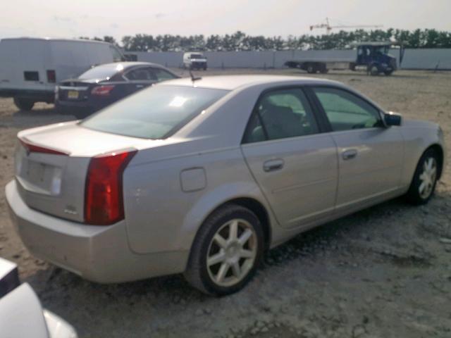 1G6DP567550234059 - 2005 CADILLAC CTS HI FEA SILVER photo 4