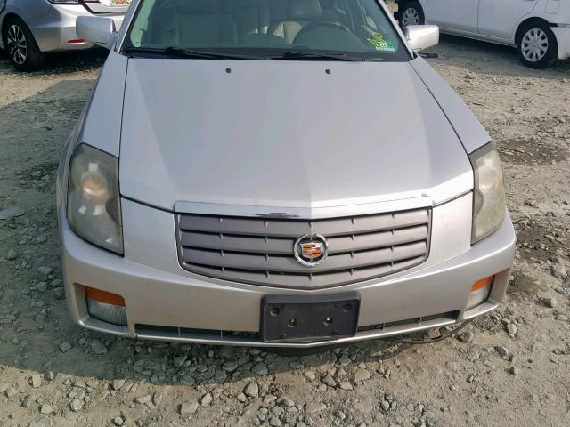 1G6DP567550234059 - 2005 CADILLAC CTS HI FEA SILVER photo 9