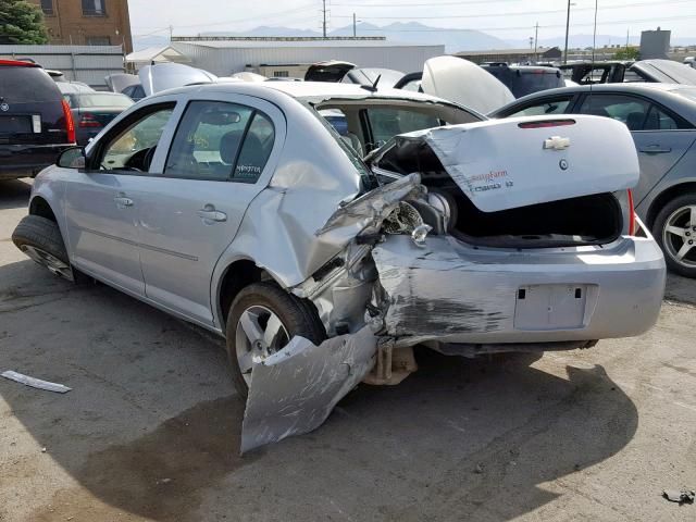 1G1AD5F50A7213332 - 2010 CHEVROLET COBALT 1LT SILVER photo 3