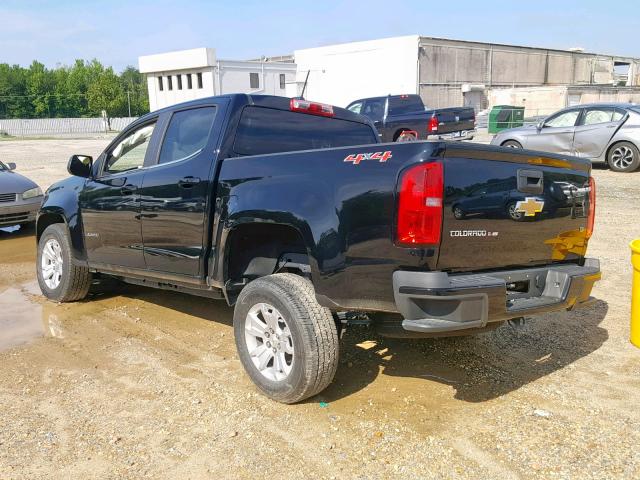 1GCGTCEN4J1284563 - 2018 CHEVROLET COLORADO L BLACK photo 3