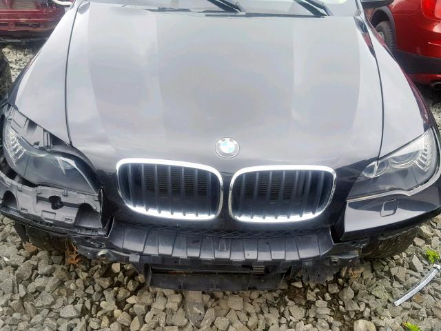 5UXFG2C5XCL778266 - 2012 BMW X6 XDRIVE3 BLACK photo 9