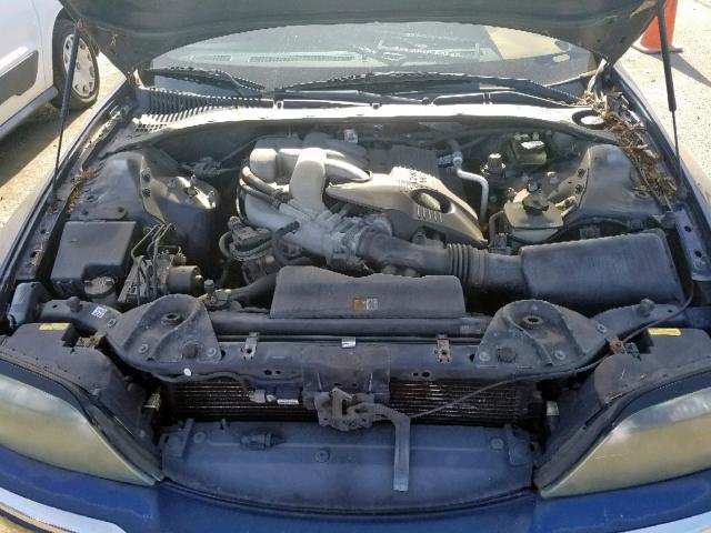 1LNHM86S34Y642908 - 2004 LINCOLN LS BLUE photo 7