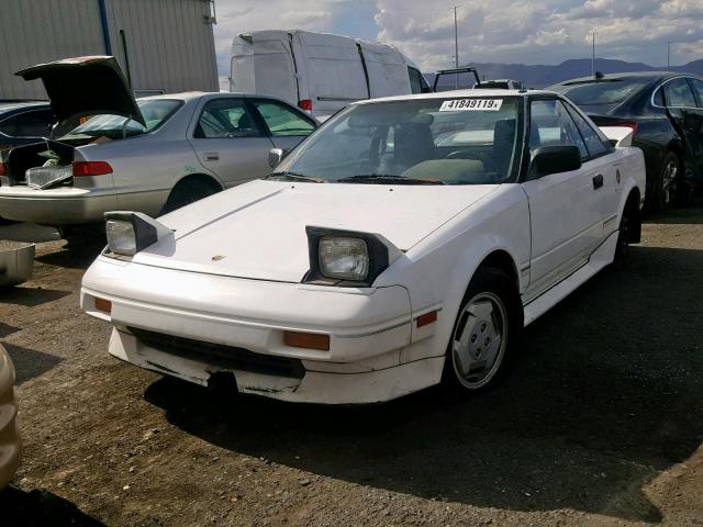 JT2AW150XH0116032 - 1987 TOYOTA MR2 WHITE photo 2