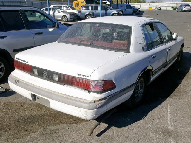 2MECM75W7NX653133 - 1992 MERCURY GRAND MARQ WHITE photo 4