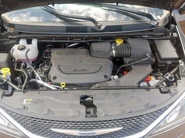 2C4RC1BG6KR625588 - 2019 CHRYSLER PACIFICA T GRAY photo 7