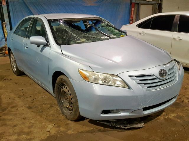 4T1BE46K27U690617 - 2007 TOYOTA CAMRY NEW BLUE photo 1