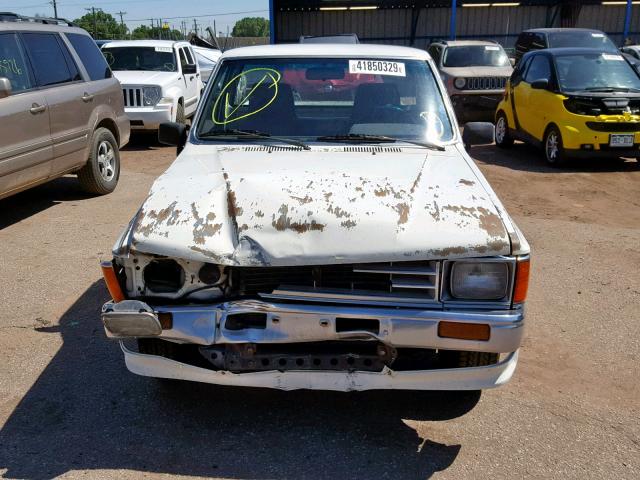 JT4RN50R1H0312425 - 1987 TOYOTA PICKUP 1/2 WHITE photo 9