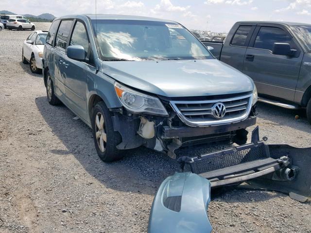 2V4RW3D10AR354088 - 2010 VOLKSWAGEN ROUTAN SE BLUE photo 1