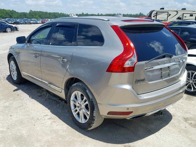 YV440MDD0F2616748 - 2015 VOLVO XC60 T5 SILVER photo 3