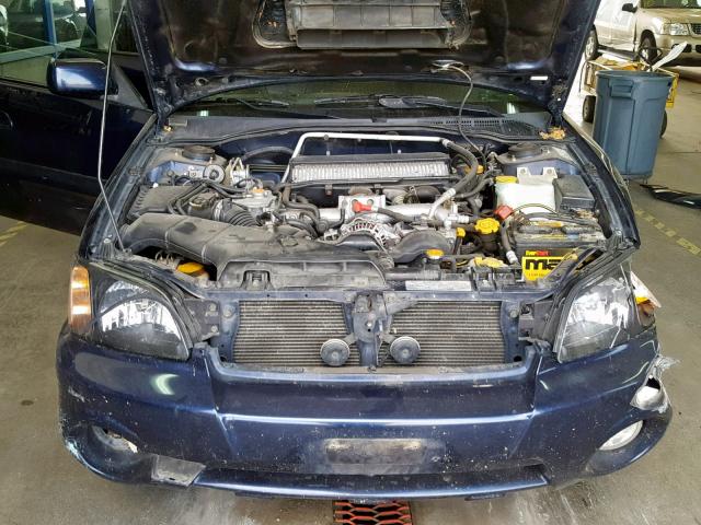 4S4BT63C655106158 - 2005 SUBARU BAJA TURBO BLUE photo 7