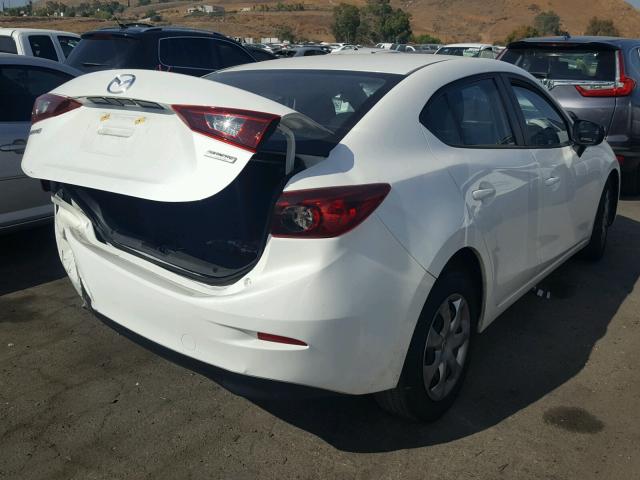 JM1BM1T73F1272945 - 2015 MAZDA 3 SV WHITE photo 4