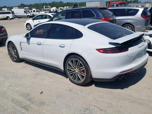 WP0AF2A7XJL141443 - 2018 PORSCHE PANAMERA T WHITE photo 3