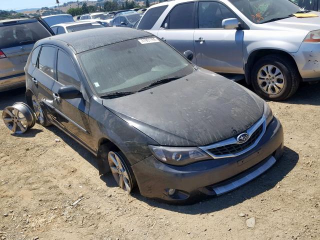 JF1GH63659G809837 - 2009 SUBARU IMPREZA OU BLACK photo 1