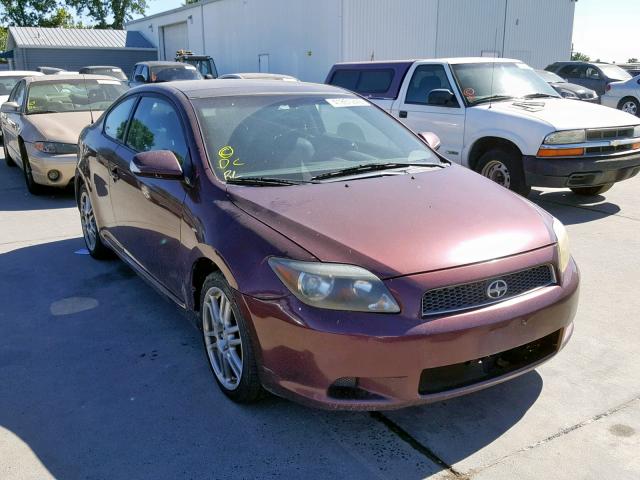 JTKDE177670206275 - 2007 TOYOTA SCION TC PURPLE photo 1