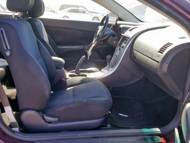 JTKDE177670206275 - 2007 TOYOTA SCION TC PURPLE photo 5