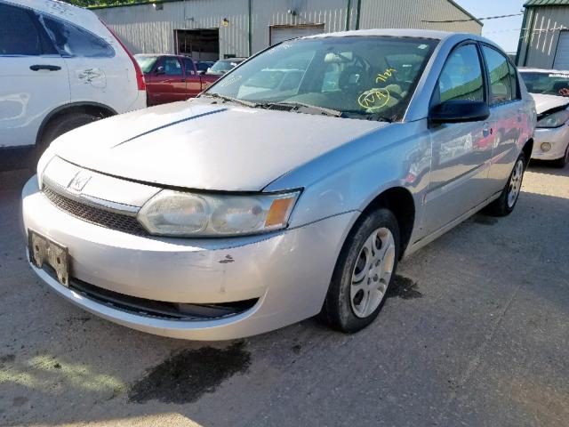 1G8AJ52F94Z115269 - 2004 SATURN ION LEVEL SILVER photo 2