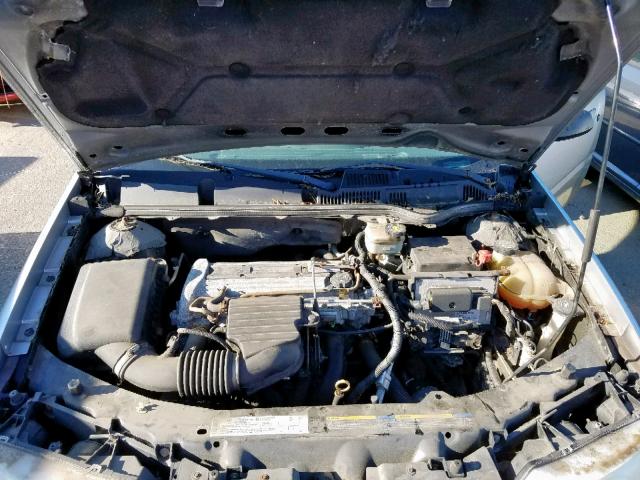 1G8AJ52F94Z115269 - 2004 SATURN ION LEVEL SILVER photo 7