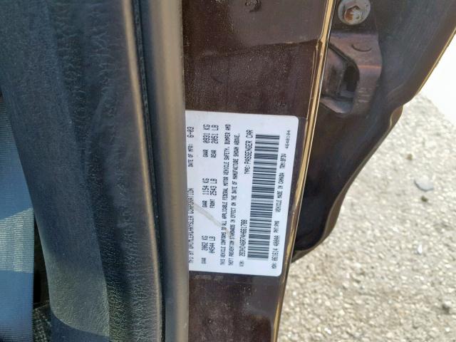 2B3HD46R74H661788 - 2004 DODGE INTREPID S 紫色 照片 10