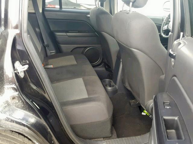 1J4NT1FB1BD192773 - 2011 JEEP COMPASS SP შავი ფოტო 6